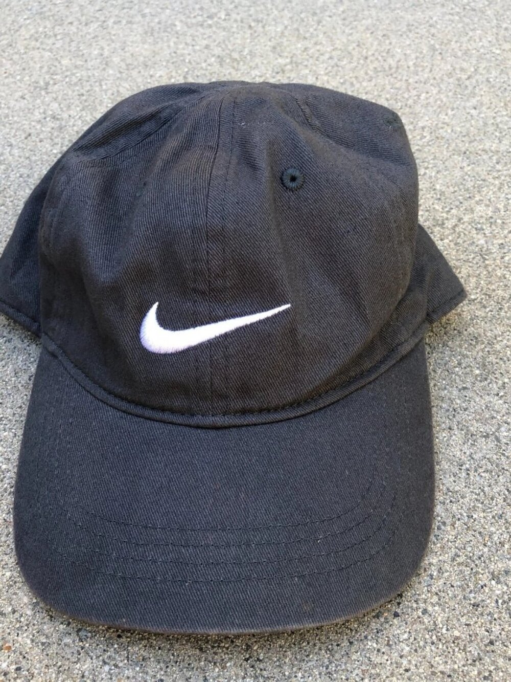 NIKE Baseball Hat Children Child Kid's Grey One Size Cap